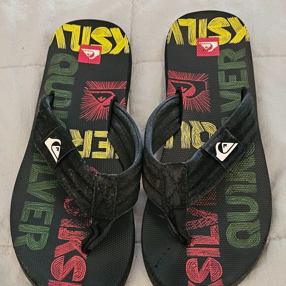 Quicksilver Flip Flops - Picture 2 of 4